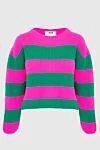 MSGM Джемпер рожевий - 30%-кашемир.  70%-шерсть. Страна производитель: Италия. Уход: специализированная чистка - photo 1