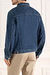 Denim jacket made of cotton blue for men Brunello Cucinelli - 100% cotton. Buttons. Two side pockets, two chest pockets. Country of manufacture: Italy. Care: specialized cleaning - photo 4
