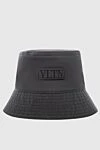 Valentino Bucket hat made of polyamide black for men - Logo embroidery. 100% polyamide. Country of manufacture: Italy. Care: specialized cleaning - photo 1