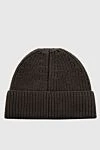 Valentino Green wool hat for men - Logo Patch. 100% wool. Country of manufacture: Italy. Care: specialized cleaning - photo 3