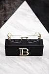 Очки Fixe BPX-123 женские бежевые для защиты от солнца Balmain - Логотип. защита от ультрафиолетового излучения. Титан/100% полиамид. Светлые. Страна производитель: Италия. Уход: специализированная чистка - фото 6