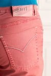 Zilli Cotton jeans pink for men - 98% cotton, 2% elastane. Closure: button, zipper. three side, two back pockets. Country of manufacture: Italy. Care: specialized cleaning - photo 5