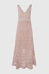 D.Exterior Pink dress for women - lace. 64% cotton, 16% polyamide, 15% viscose, 5% polyester. Country of manufacture: Italy. Care: specialized cleaning - photo 1