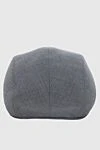 Brunello Cucinelli Cap made of gray wool for men - 100% wool. Country of manufacture: Italy. Care: specialized cleaning - photo 1