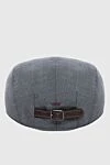 Cap made of gray wool for men Brunello Cucinelli - 100% wool. Country of manufacture: Italy. Care: specialized cleaning - photo 4