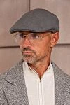 Brunello Cucinelli Cap made of gray wool for men - 100% wool. Country of manufacture: Italy. Care: specialized cleaning - photo 5