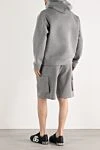 Men's sports suit made of cotton and polyester, gray Dolce & Gabbana - Hood. 70% cotton, 30% polyester. Closure: Drawstring. Two side pockets. Country of manufacture: Italy. Care: specialized cleaning - photo 4