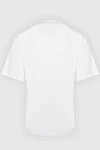 White cotton T-shirt for men Dolce & Gabbana - logo print. 100% cotton. Country of manufacture: Italy. Care: specialized cleaning - photo 6