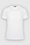 Dolce & Gabbana White cotton T-shirt for men - logo. 100% cotton. Country of manufacture: Italy. Care: specialized cleaning - photo 1