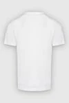 White cotton T-shirt for men Dolce & Gabbana - logo. 100% cotton. Country of manufacture: Italy. Care: specialized cleaning - photo 6