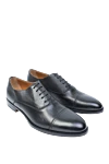 Doucal`s Men's black leather shoes - 100% leather. Lace-up. Interior: Leather. Insole: Leather. Heel height: 2cm. Outsole: Other materials. Country of manufacture: Italy. Care: specialized cleaning - photo 3