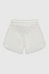 White cotton shorts for women Jacob Cohen - 100% cotton. drawstring. Country of manufacture: Italy. Care: specialized cleaning - photo 6