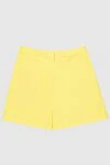 Jacob Cohen Yellow cotton shorts for women - 97% cotton, 3% elastane. zipper. Country of manufacture: Italy. Care: specialized cleaning - photo 1