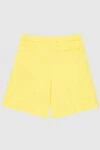 Yellow cotton shorts for women Jacob Cohen - 97% cotton, 3% elastane. zipper. Country of manufacture: Italy. Care: specialized cleaning - photo 6