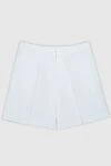 Jacob Cohen White cotton shorts for women - one pocket. 97% cotton, 3% elastane. zipper. Country of manufacture: Italy. Care: specialized cleaning - photo 1