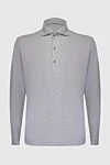 Brunello Cucinelli Рубашка из хлопка серая мужская - 100% хлопок. планка на три пуговицы. Страна производитель: Италия. Уход: специализированная чистка - фото 1