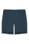 Green cotton shorts for men Brunello Cucinelli - 100% cotton. drawstring. two side pockets, two back pockets. Country of manufacture: Italy. Care: specialized cleaning - photo 6