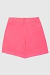 Pink viscose shorts for women Jacob Cohen - Decoration: one pocket. 100% viscose. zipper. Country of manufacture: Italy. Care: specialized cleaning - photo 6