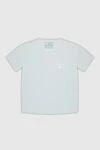 Ermanno Scervino White cotton T-shirt for women - 100% cotton. Country of manufacture: Italy. Care: specialized cleaning - photo 1