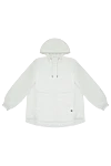 Panicale Women's white polyester jacket - hood. 100% polyester. zipper, drawstring. two side pockets. Country of manufacture: Italy. Care: specialized cleaning - photo 1