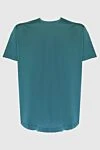 Loro Piana Silk and cotton T-shirt green for men - 60% silk, 40% cotton. Country of manufacture: Italy. Care: specialized cleaning - photo 1