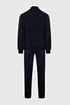 Brunello Cucinelli Sports suit for men made of cotton and polyamide blue - 94% cotton, 6% polyamide. Closure: Drawstring, zipper. Four side pockets. Country of manufacture: Italy. Care: specialized cleaning - photo 7