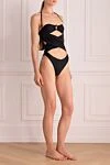 Giuseppe Di Morabito Black women's swimsuit made of polyamide and elastane - 80% polyamide, 20% elastane. Country of manufacture: Italy. Care: specialized cleaning - photo 3