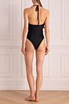 Black women's swimsuit made of polyamide and elastane Giuseppe Di Morabito - 80% polyamide, 20% elastane. Country of manufacture: Italy. Care: specialized cleaning - photo 4