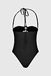 Black women's swimsuit made of polyamide and elastane Giuseppe Di Morabito - 80% polyamide, 20% elastane. Country of manufacture: Italy. Care: specialized cleaning - photo 6