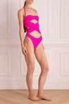 Giuseppe Di Morabito Swimsuit made of polyamide and elastane pink for women - 80% polyamide, 20% elastane. Country of manufacture: Italy. Care: specialized cleaning - photo 3