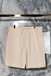 Loro Piana Beige linen shorts for men - 100% linen. zipper, button, drawstring. two side pockets, two back pockets. Country of manufacture: Italy. Care: specialized cleaning - photo 9