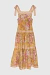 Zimmermann Летнее платье миди с цветочным принтом на бретелях
- завязка. контрастный узор. 100% хлопок. Страна производитель: Италия. Уход: специализированная чистка - фото 1