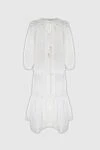 Zimmermann Костюм с юбкой из рамы и льна белый женский - перфорация, пуговицы. рами, лен. кулиска . Страна производитель: Италия. Уход: специализированная чистка - фото 1