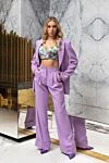 Топ зеленый женский Dolce & Gabbana - принт цветы. 70% хлопок, 24% полиамид, 6% эластан. Страна производитель: Италия. Уход: специализированная чистка - фото 8