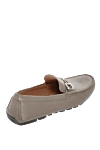 Moccasins for men made of brown leather Cesare di Napoli - Metal Buckle. 100% leather. Interior: Leather. Insole: Leather. Outsole: Other materials. Country of manufacture: Italy. Care: specialized cleaning - photo 4