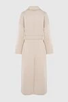 Cashmere coat for women beige Loro Piana - 100% cashmere. belt. two side pockets. Country of origin: Italy. Care: specialized cleaning - photo 6