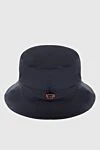 Blue polyamide bucket hat for men Loro Piana - 100% polyamide. Country of manufacture: Italy. Care: specialized cleaning - photo 4