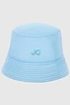 Jacob Cohen Panama blue polyamide for men - Logo embroidery. 100% polyamide. Country of manufacture: Italy. Care: specialized cleaning - photo 1