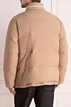 Men's down jacket made of acrylic beige Brunello Cucinelli - 80% acrylic, 20% other fibers. Closure: Zipper. Two side pockets, two inside pockets. Country of manufacture: Italy. Care: specialized cleaning - photo 4