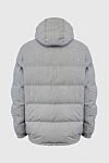 Brunello Cucinelli Down jacket for men made of cotton gray - Built-in hood. 100% cotton. Closure: Zipper. Two side pockets, two inside pockets. Country of origin: Italy. Care: specialized cleaning - photo 5