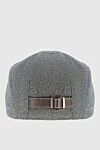 Cap made of cotton gray for men Brunello Cucinelli - 100% cotton. Country of origin: Italy. Care: specialized cleaning - photo 4