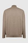 Cashmere trench coat beige for men Brunello Cucinelli - 100% cashmere. Closure: Zipper. Country of origin: Italy. Care: specialized cleaning - photo 6