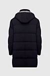 Brunello Cucinelli Акрил көк түстен тігілген ерлерге арналған төменгі күрте - Қосымша: тігілген сорғыш. Құрамы: 80% акрил, 20% басқа талшықтар. Жабу: найзағай. Қалталар: екі бүйір қалта, екі ішкі қалта. Шығарылған елі: Италия. Күтім: арнайы тазалау - фото 7