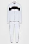 Stefano Ricci Спортивный костюм из хлопка белого цвета с контрастной полосой
- Контрастная отделка. 95% хлопок, 5% эластан. Кулиска, молния. Четыре боковых кармана. Страна производитель: Италия. Уход: специализированная чистка - фото 1