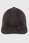 Loro Piana Brown cashmere cap for men - 100% cashmere. Country of manufacture: Italy. Care: specialized cleaning - photo 1