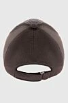 Brown cashmere cap for men Loro Piana - 100% cashmere. Country of manufacture: Italy. Care: specialized cleaning - photo 4