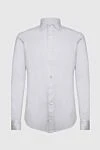 Alessandro Gherardi White cotton shirt for men - 100% cotton. Closure: buttons. Country of origin: Italy. Care: specialized cleaning - photo 1