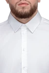 Alessandro Gherardi White cotton shirt for men - 100% cotton. Closure: buttons. Country of origin: Italy. Care: specialized cleaning - photo 5