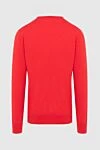 Red cashmere jumper for men Cesare di Napoli - 100% cashmere. Country of manufacture: Italy. Care: specialized cleaning - photo 6