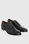 Doucal`s Men's black leather shoes - 100% leather. Lace-up. Interior: Leather. Insole: Leather. Heel height: 2cm. Outsole: Other materials. Country of manufacture: Italy. Care: specialized cleaning - photo 3